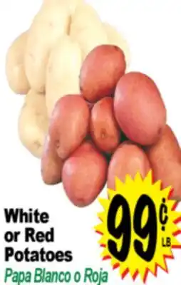 Superior Grocers White or Red Potatoes offer