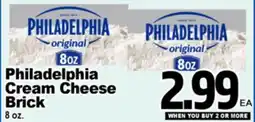 Superior Grocers Philadelphia Cream Cheese Brick offer