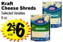 Superior Grocers Kraft Cheese Shreds offer