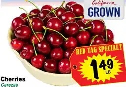 Superior Grocers Cherries offer