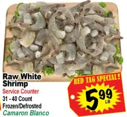 Superior Grocers Raw White Shrimp offer