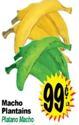 Superior Grocers Macho Plantains offer