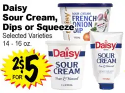 Superior Grocers Daisy Sour Cream, Dips or Squeeze offer