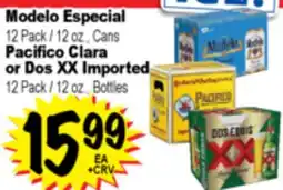 Superior Grocers Modelo Especial Pacifico Clara or Dos XX Imported offer