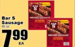 Superior Grocers Bar S Sausage offer