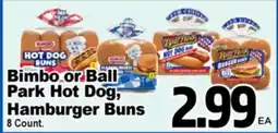 Superior Grocers Bimbo or Ball Park Hot Dog, Hamburger Buns offer