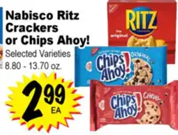 Superior Grocers Nabisco Ritz Crackers Crackers or Chips Ahoy offer
