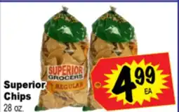 Superior Grocers Superior Chips offer
