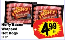Superior Grocers Hoffy Bacon Wrapped Hot Dogs offer