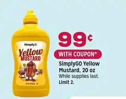 Grocery Outlet SimplyGO Yellow Mustard offer