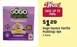 Grocery Outlet Vanilla Puddingz offer
