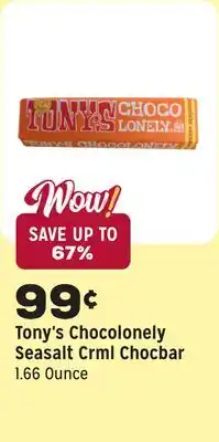 Grocery Outlet Seasalt Crml Chocbar offer