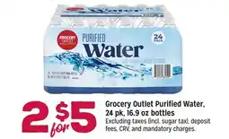 Grocery Outlet Grocery Outlet Purified Water offer
