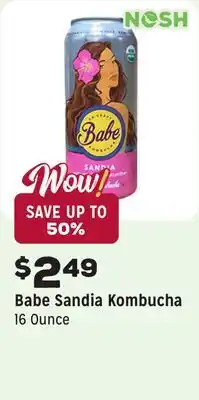 Grocery Outlet Sandia Kombucha offer