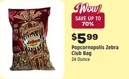 Grocery Outlet Zebra Club Bag offer