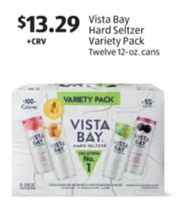 Aldi Vista Bay Hard Seltzer Variety Pack offer
