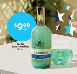 Aldi Zarita Blue Hawaiian offer