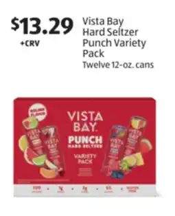 Aldi Vista Bay Hard Seltzer Punch Variety Pack offer