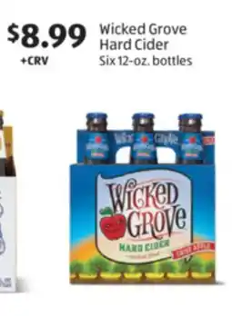 Aldi Wicked Grove Hard Cider offer