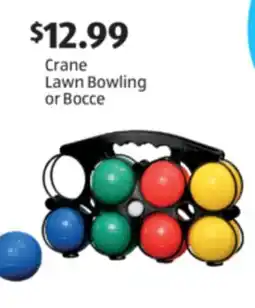 Aldi Crane Lawn Bowling or Bocce offer