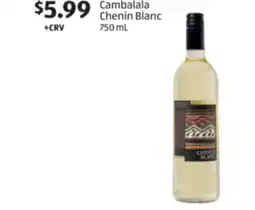 Aldi Cambalala Chenin Blanc offer