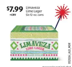 Aldi Limaveza Lime Lager offer