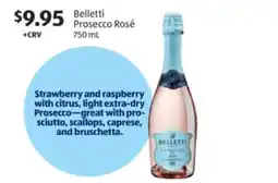 Aldi Belletti Prosecco Rosé offer