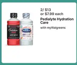 Walgreens Pedialyte Hydration Care offer