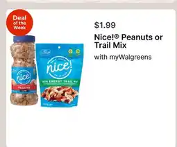 Walgreens Nice! Peanuts or Trail Mix offer