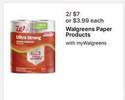 Walgreens Walgreens Paper Products offer