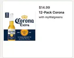 Walgreens 12-Pack Corona offer