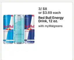 Walgreens Red Bull Energy Drink offer