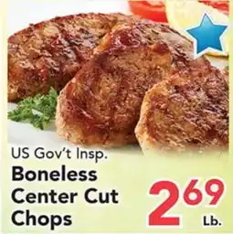 Eurofresh Market US Gov't Insp. Boneless Center Cut Chops offer