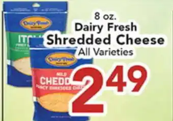 Eurofresh Market Dairy Fresh Shredded Cheese offer