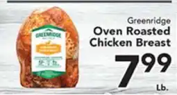 Eurofresh Market Greenridge Oven Roasted Chicken Breast offer