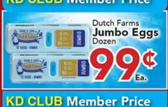 Eurofresh Market Dutch Farms Jumbo Eggs offer