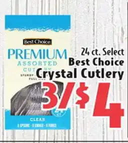Eurofresh Market 24 ct. Select Best Choice Crystal Cutlery offer