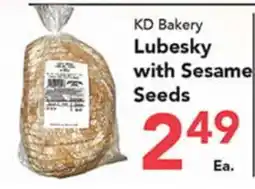 Eurofresh Market KD Bakery Lubesky with Sesame Seeds offer