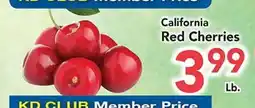 Eurofresh Market California Red Cherries offer