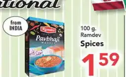 Eurofresh Market 100 g. Ramdev Spices offer
