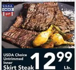 Eurofresh Market USDA Choice Untrimmed Inner Skirt Steak offer