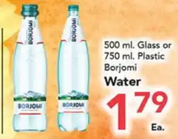 Eurofresh Market 500 ml. Glass or 750 ml. Plastic Borjomi Water offer