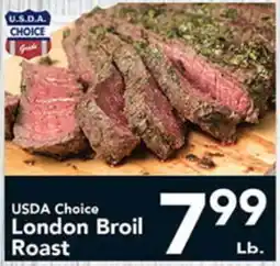 Eurofresh Market USDA Choice London Broil Roast offer