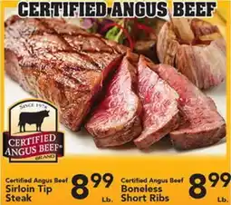 Eurofresh Market CERTIFIED ANGUS BEEF offer