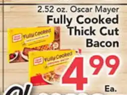 Eurofresh Market 2.52 oz. Oscar Mayer Fully Cooked Thick Cut Bacon offer