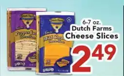 Eurofresh Market 6-7 oz. Dutch Farms Cheese Slices offer