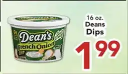 Eurofresh Market 16 oz. Deans Dips offer