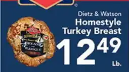 Eurofresh Market Dietz & Watson Homestyle Turkey Breast offer