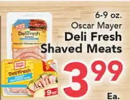 Eurofresh Market Oscar Mayer Deli Fresh Shaved Meats offer