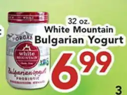 Eurofresh Market White Mountain Bulgarian Yogurt offer